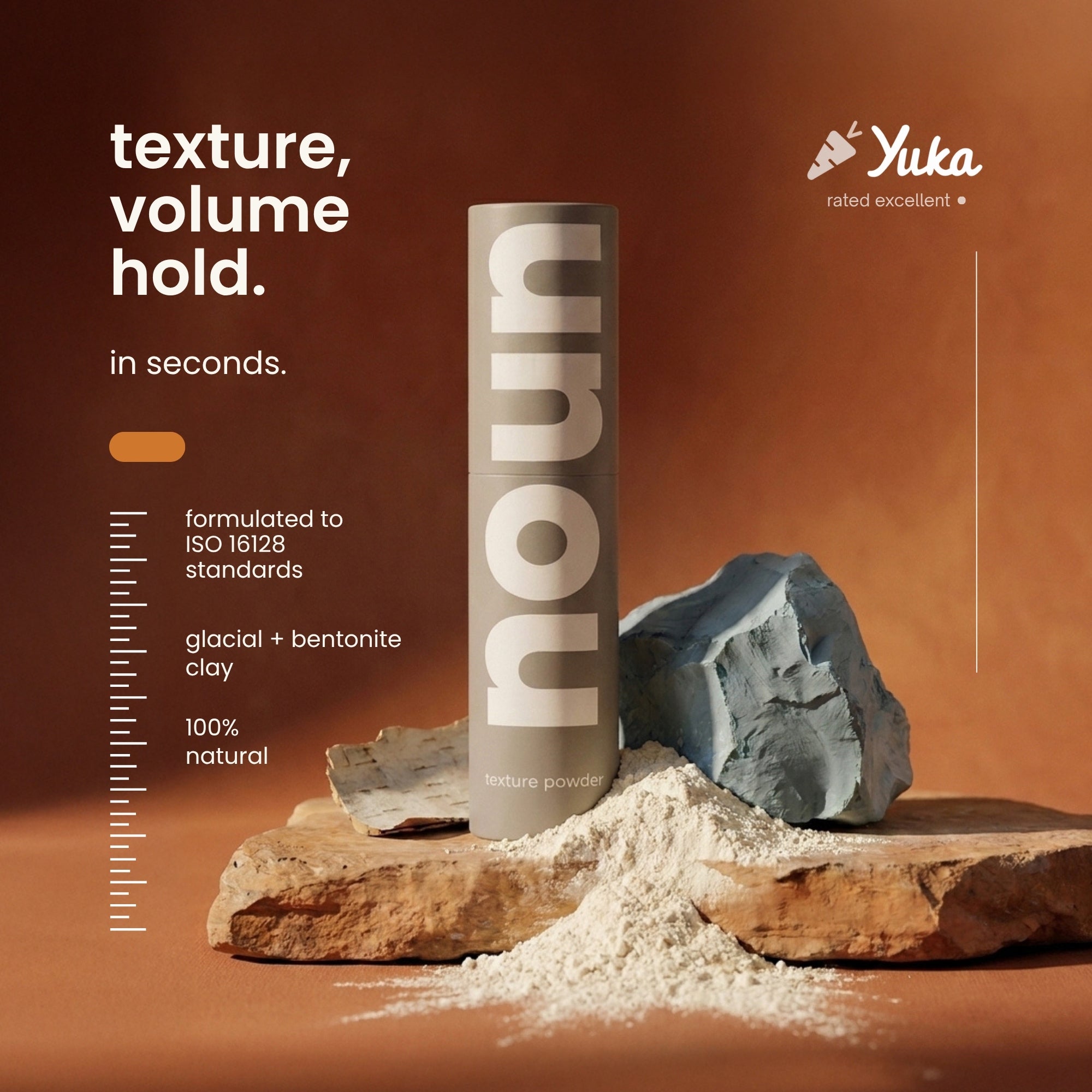 Glacial Clay Texture Powder