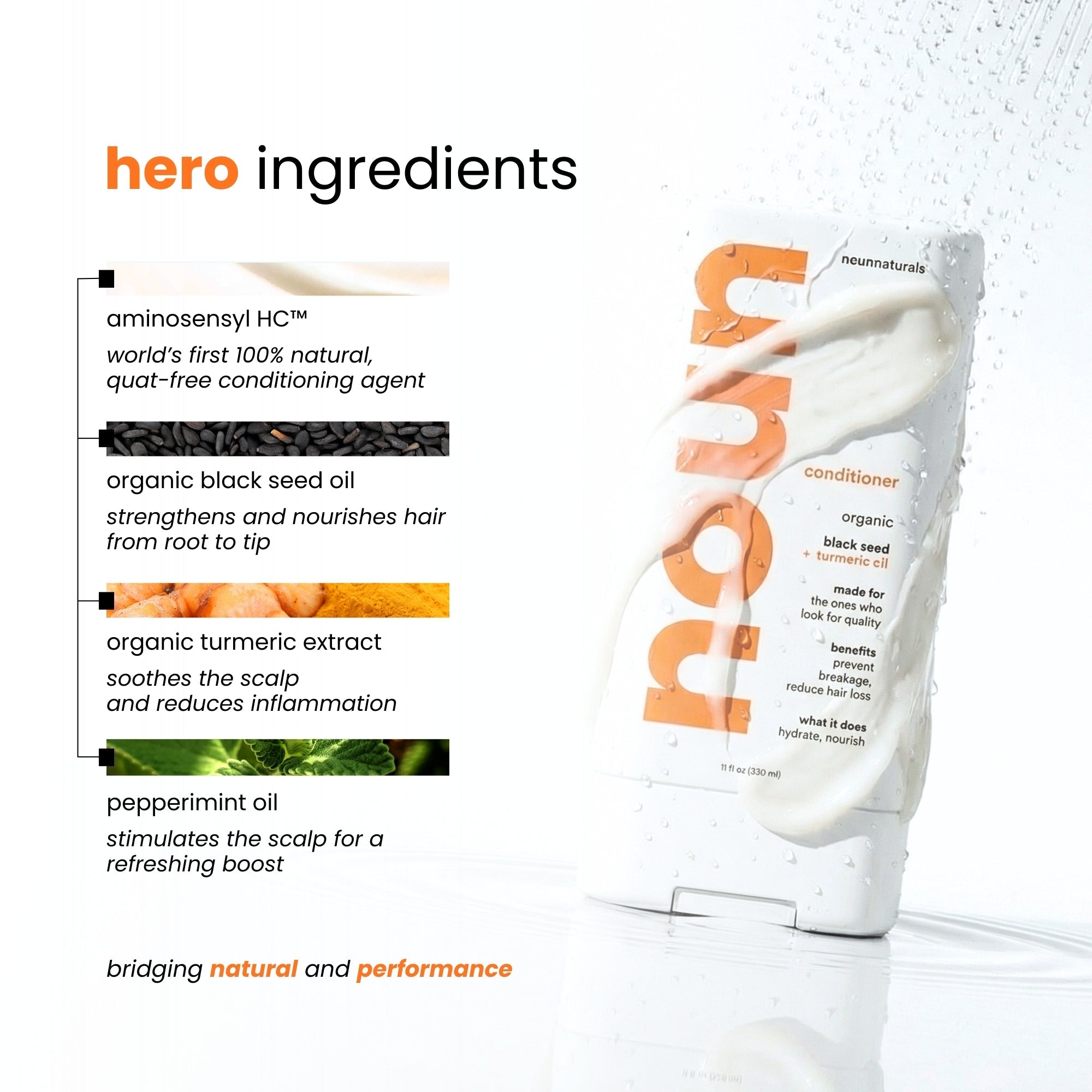 Black Seed & Turmeric Deep Hydrating Conditioner - Noun Naturals Habibi Oil - Habibi Life - Noun Beard Oil - Habibi Oil - Hair Growth Oil