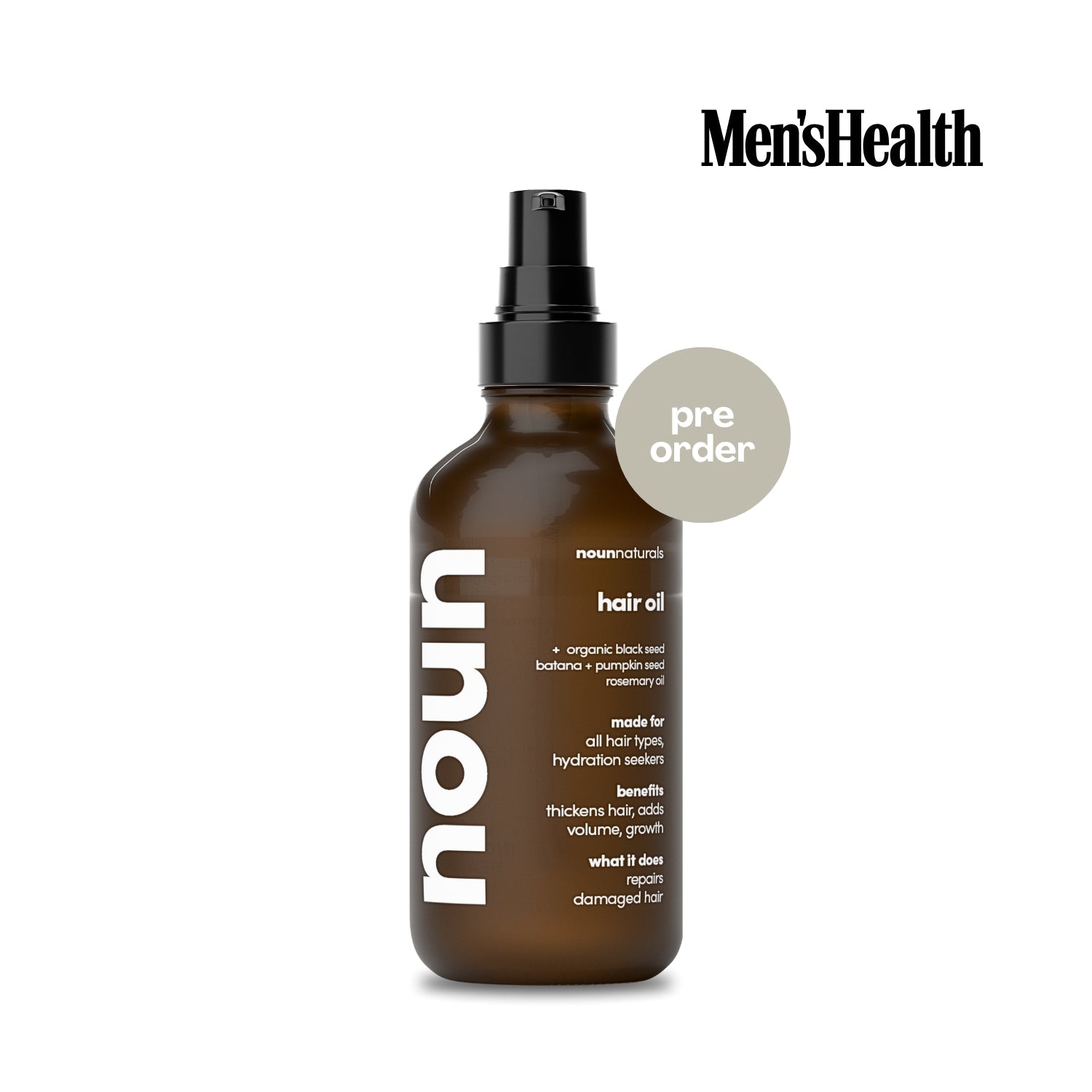 mens health black seed hair oil