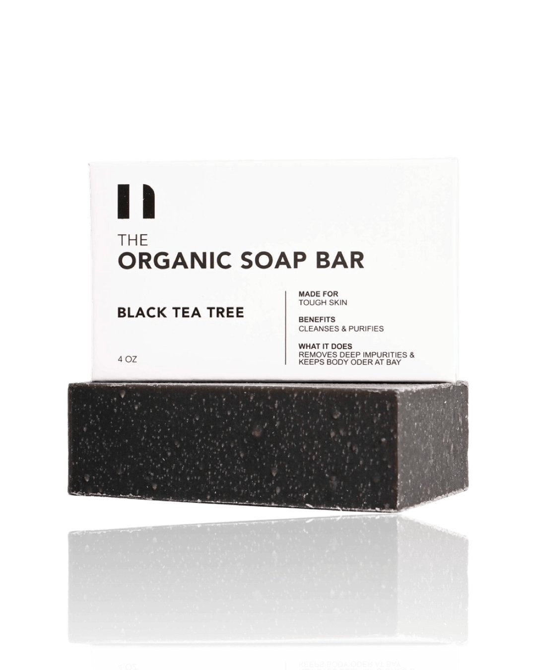 Organic Black Tea Tree Soap Bar - Noun Naturals Habibi Oil - Habibi Life - Noun Beard Oil -Habibi Oil - Hair Growth Oil