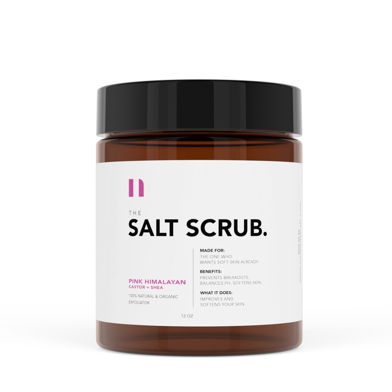 Pink Himalayan Salt Scrub - Noun Naturals Habibi Oil - Habibi Life - Noun Beard Oil -Habibi Oil - Hair Growth Oil