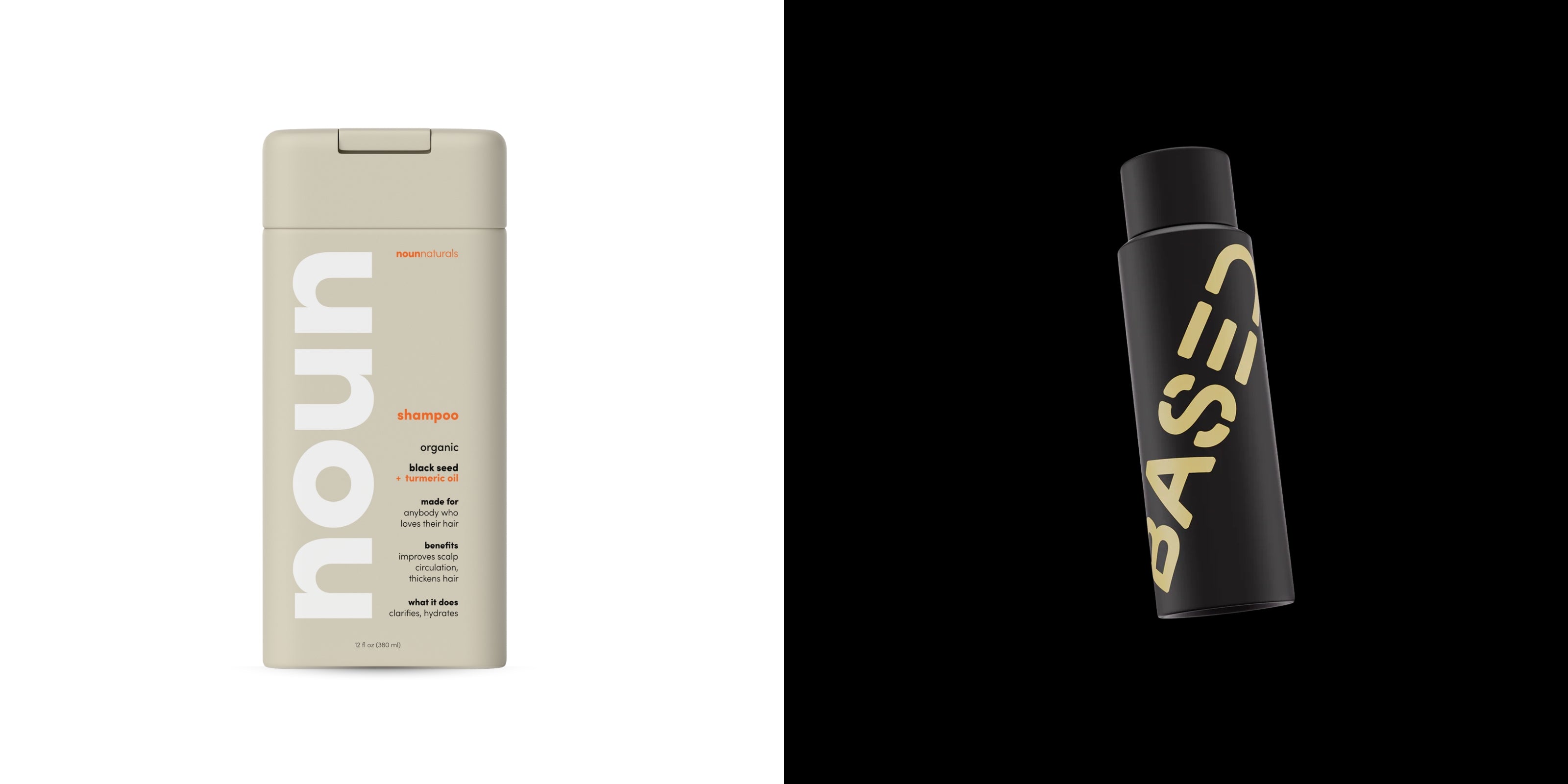 based bodyworks vs noun naturals shampoo