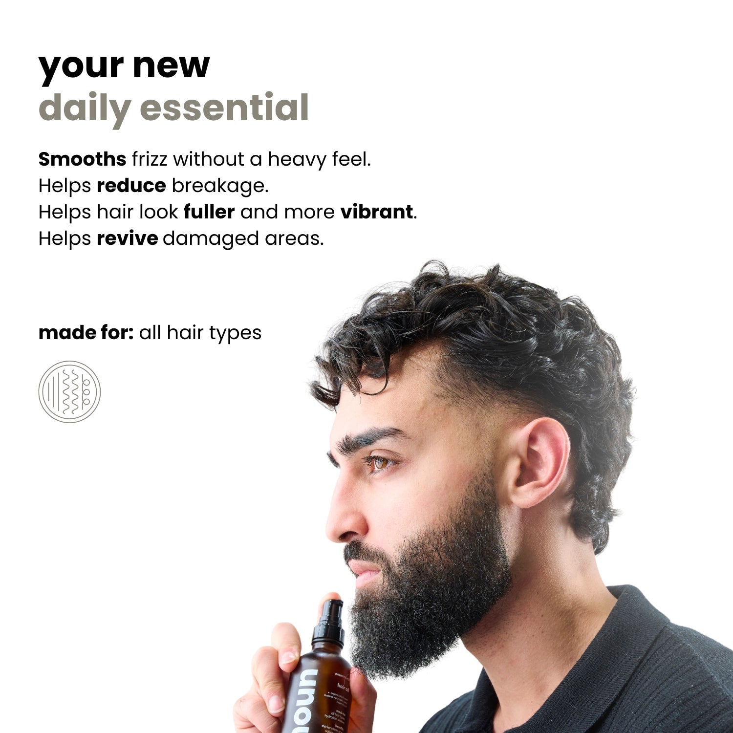 The Hair Oil - Noun Naturals Habibi Oil - Habibi Life - Noun Beard Oil - Habibi Oil - Hair Growth Oil